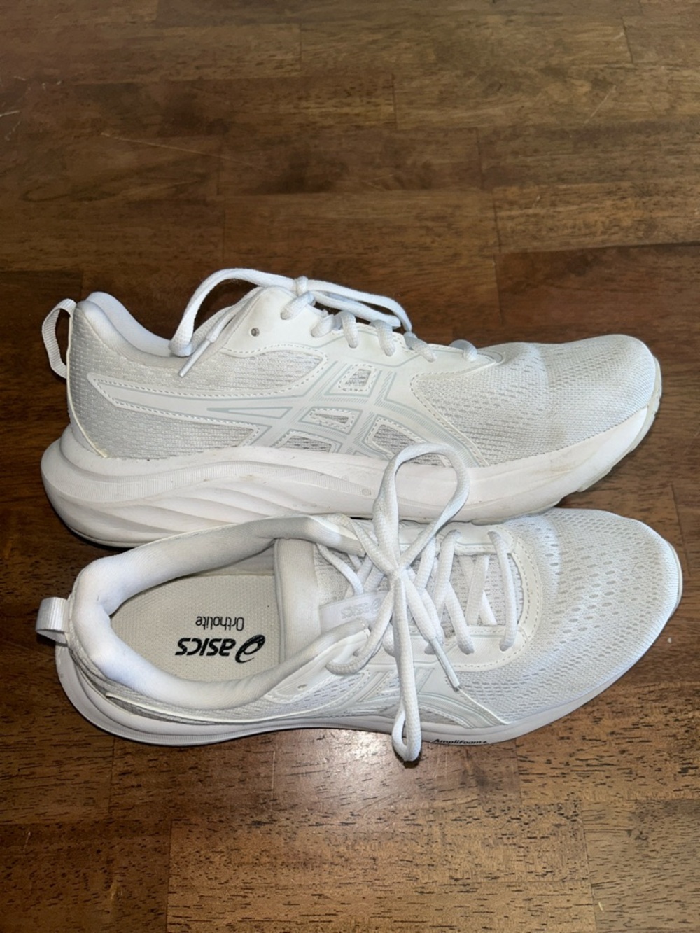 Asics Women's White Athletic Running Shoes